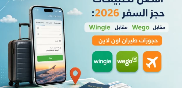 مقارنة أفضل تطبيقات حجز السفر Wingie وWego وحجوزات الطيران أون لاين